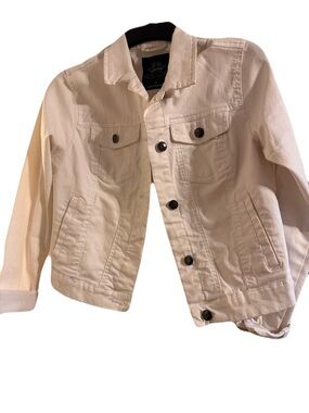 White Denim Jacket
